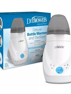 NEW Dr. Brown's Deluxe Baby Bottle Warmer & Sterilizer
